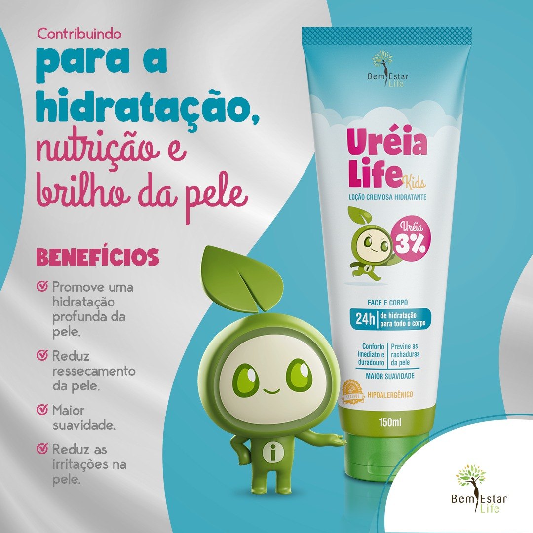 CREME HIDRATANTE UREA KIDS - 150 GR.