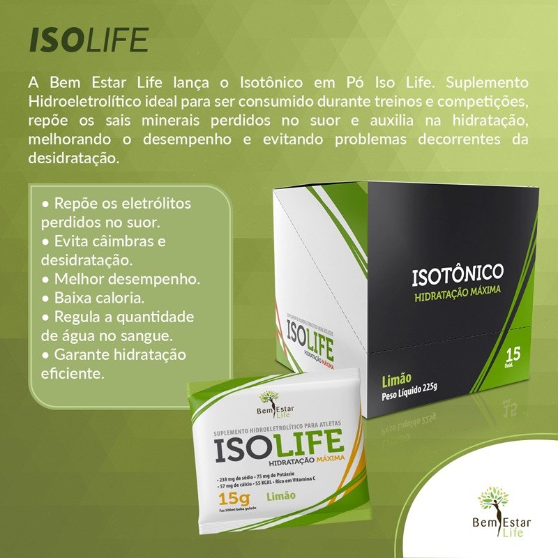 ISO LIFE - ISOTONICO - 15 SACHET  